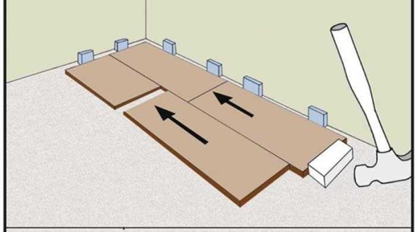 Cómo colocar laminado con un sistema de bloqueo