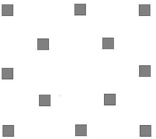 Utformingen av stolpene under lysthuset 3 x 3 meter