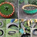 Come realizzare un giardino fiorito da una gomma