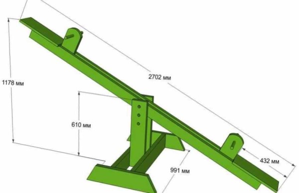 Columpio para niños - balanceador o balanzas