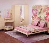 Dormitorio romántico para niña