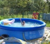 Piscina gonfiabile: ottima opzione per i bambini