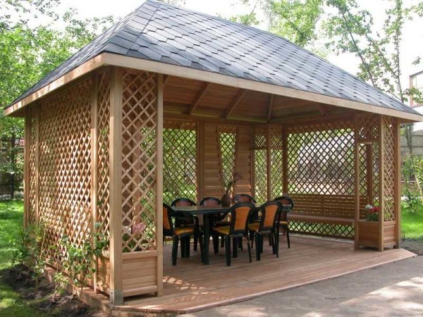 gazebo cucina estiva