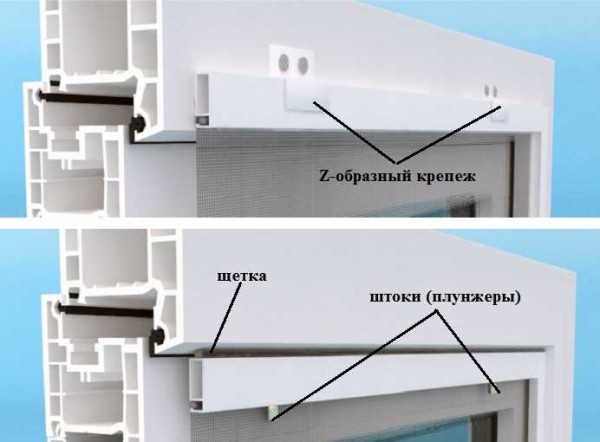 Diferentes formas de instalar una pila de mosquitos.