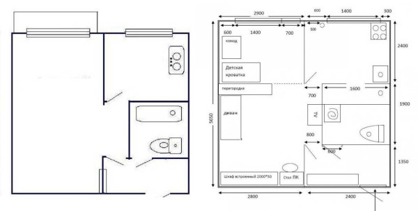 Haz una pieza de kopeck de una habitación