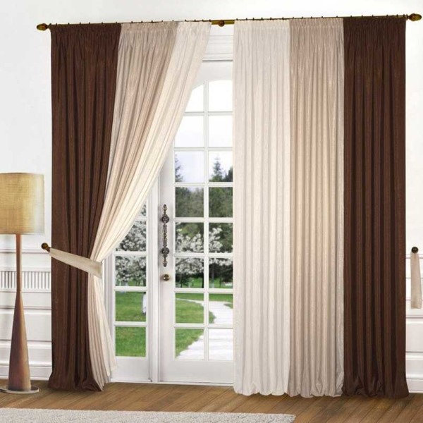 Una de las novedades del año - cortinas triples