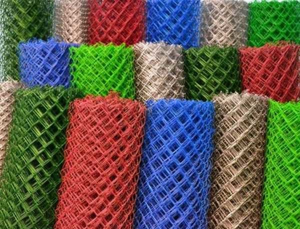 Plastifisert netting - metall i plastfolie