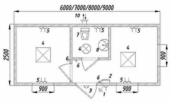 Cambia casa con bagno