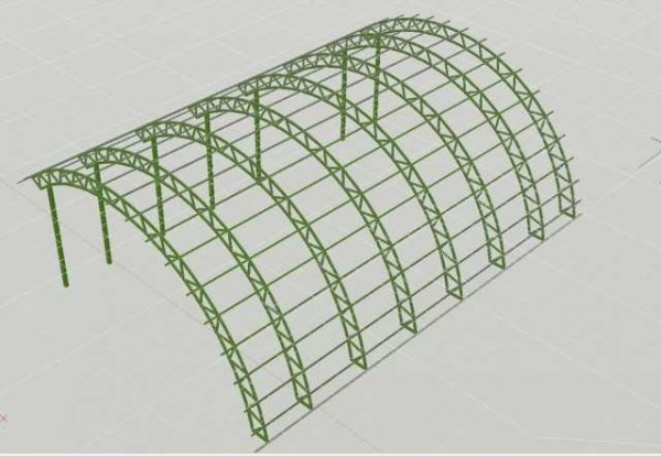 Interesante proyecto de marquesina de policarbonato