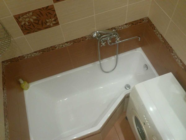 Anche un bagno non standard è una via d'uscita