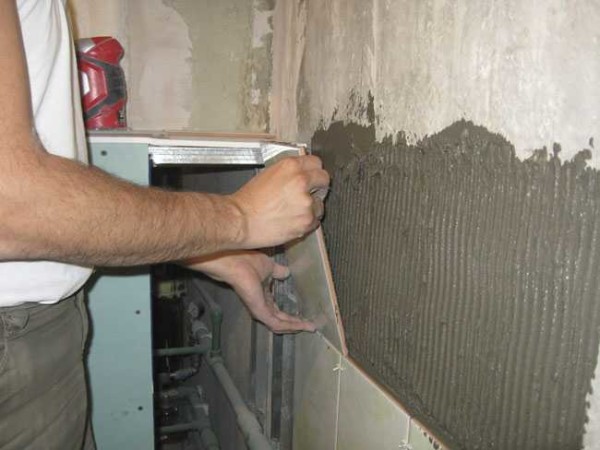 Decoración de baños con azulejos: poner en las paredes.