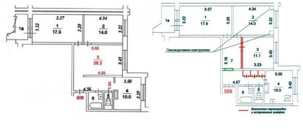 Un ejemplo de remodelación sin aprobación previa