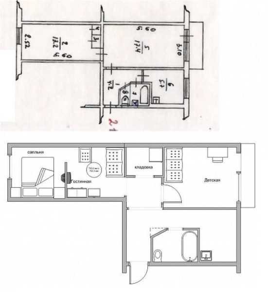 Una de las opciones para dividir habitaciones en chaleco.