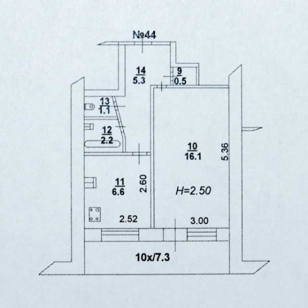 Leilighet plan