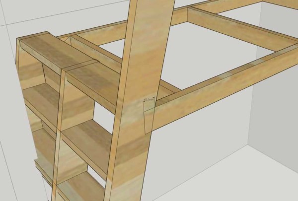 Dimensiones del rebaje (hueco) para la fijación del marco