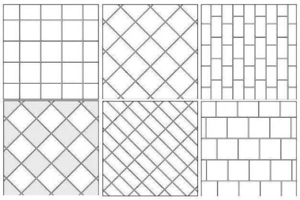 Diseños sencillos de gres porcelánico