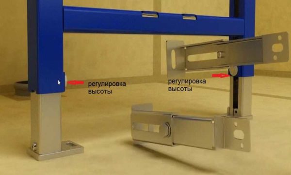 Donja zaustavljanja i podešavanje visine