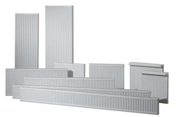 Los radiadores de panel pueden tener diferentes configuraciones y potencias.