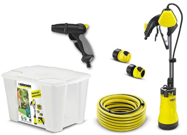 La bomba para regar el jardín del barril Karcher SBP 3800 agrada a todos, a excepción del precio