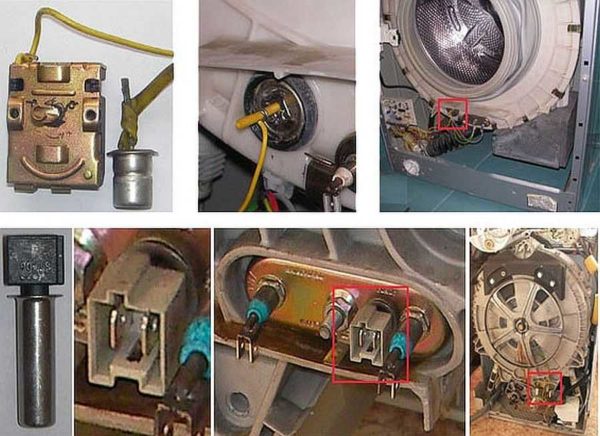 Il relè termico è responsabile dell'accensione / spegnimento tempestivo del riscaldatore