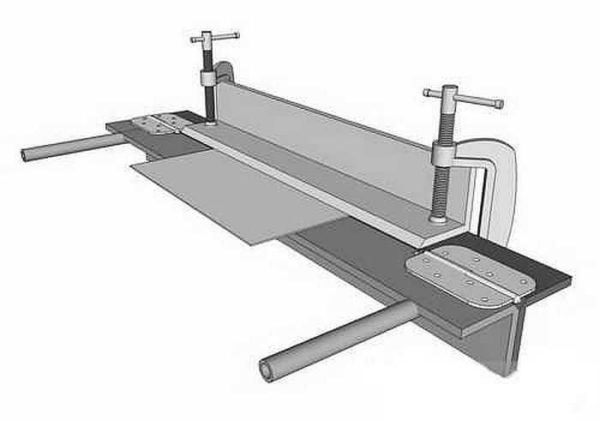 For bøying av metallplater