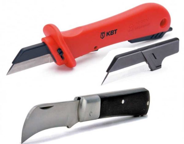 Typer tenger kniver