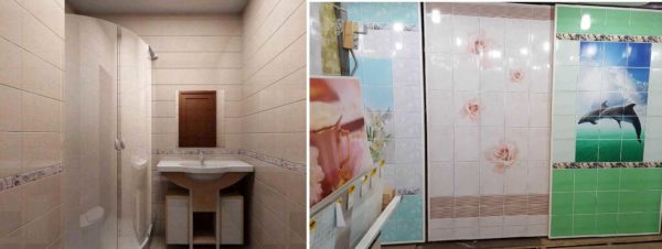 Plástico en las paredes para el baño: hay diferentes opciones.