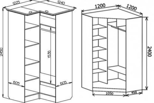 Serijski modeli počinju s ovom veličinom, ali postoje i mali - barem s jedne strane od 80 cm