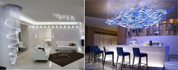 Los candelabros LED caseros pueden ser muy diferentes