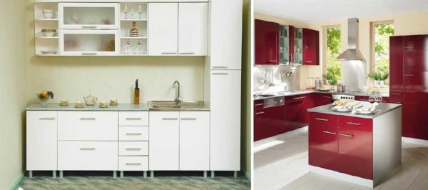 Astuccio e armadietti per cucine a isola - nuove tipologie di cucine componibili