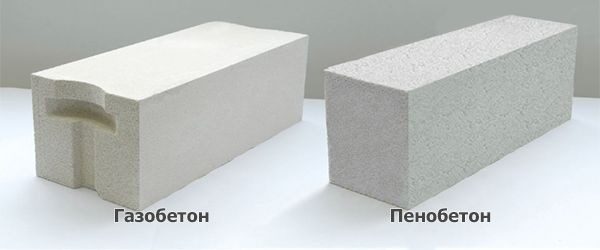 Los bloques de espuma y los bloques de gas no son visualmente muy diferentes