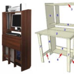 Mesa transformadora de computadora para un escolar o estudiante