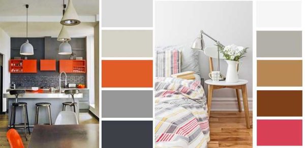 Más opciones para combinar colores con gris