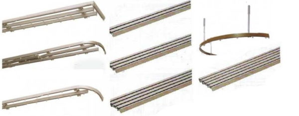 Tipos de cornisas de perfil para instalación oculta.