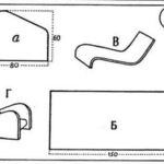 Diagram over en stol for dukker