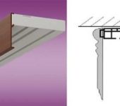 Cornice per soffitto in plastica per pneumatici