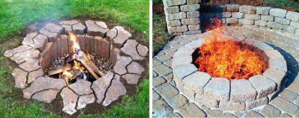 La chimenea puede empotrarse total o parcialmente.