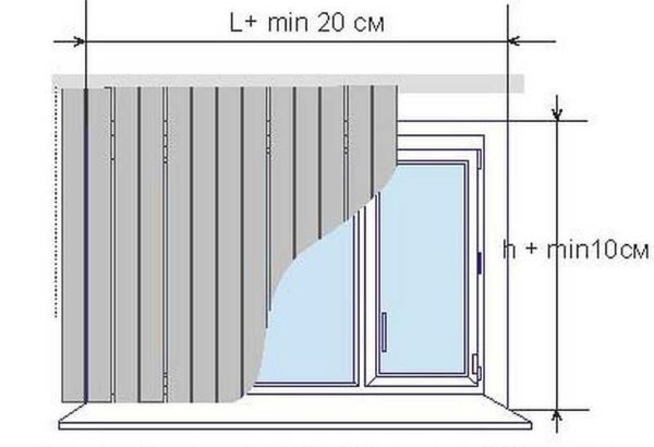 Questo è il montaggio a parete. Quando montato sul soffitto, la lunghezza aumenterà., E quanto - scegli