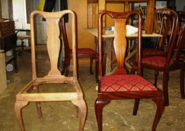 Per rendere confortevole la sedia restaurata, è necessario calcolare correttamente lo spessore degli strati