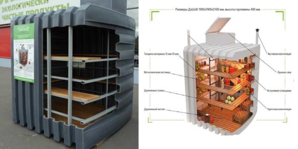 Cantina in plastica Tingard