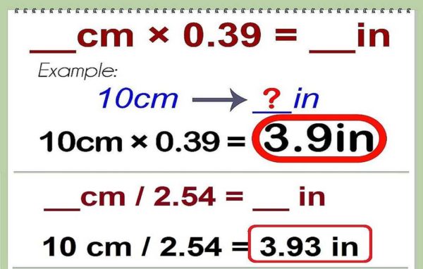 Kako pretvoriti centimetre u centimetre: dva načina