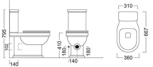 En av variantene - med en sistern i ett stykke