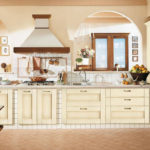 Design moderno della cucina in stile provenzale